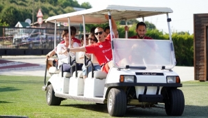 A Milli Futbol Takımı, Down Sendromlu sporcuları ağırladı