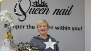 Alanya'nın ödüllü en iyi Tırnak Stüdyosu ''Queen Nail''