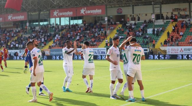 Alanyaspor'a 2 dakika yetti