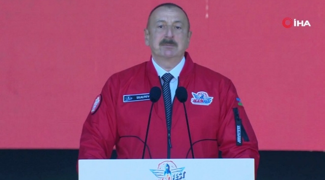 Aliyev: 'Erdoğan'ın, 'Azerbaycan, tek değil, Türkiye onun yanındadır' sözleri Azerbaycan'ın gücüne güç kattı'