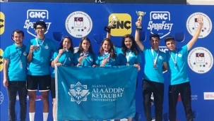 ALKÜ'LÜ ÖĞRENCİLER ŞAMPİYONAYA DAMGA VURDU