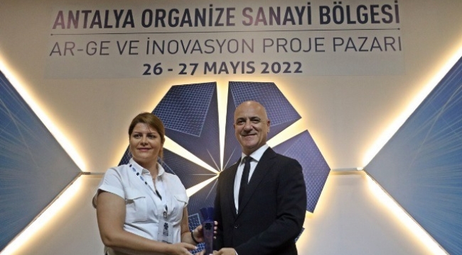Antalya OSB Ar-Ge ve İnovasyon Projeleri 2022 ödülleri sahiplerini buldu