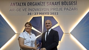 Antalya OSB Ar-Ge ve İnovasyon Projeleri 2022 ödülleri sahiplerini buldu