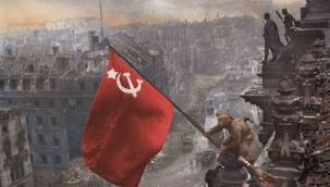 Berlin'de Faşizme Karşı Zafer Günü'nde, SSCB'nin bayrağını taşımak yasaklandı