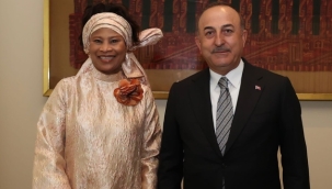 Dışişleri Bakanı Çavuşoğlu, Senegal Dışişleri Bakanı Sall ile bir araya geldi