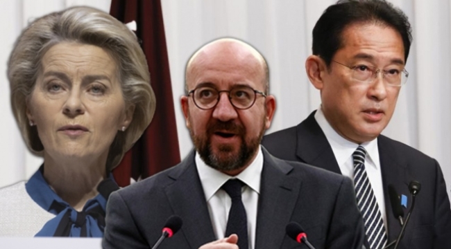 Japonya Başbakanı Kishida, Leyen ve Michel'i ağırlayacak