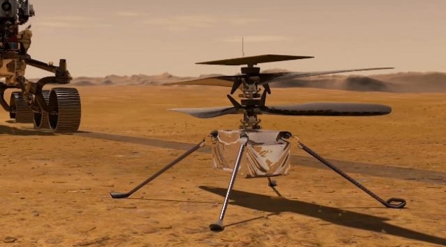 Mars helikopteriyle olan iletişim koptu