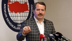 Memur-Sen Genel Başkanı Yalçın: Enflasyonun alım gücümüzü düşürmemesi için eşel mobil şart