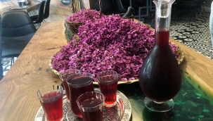 Osmanlı mutfağı lezzeti erguvan şerbeti