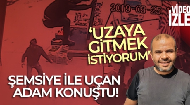 'Şemsiye ile uçan adam' uzay yolculuğuna aday