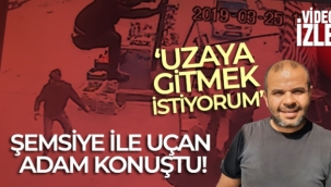 'Şemsiye ile uçan adam' uzay yolculuğuna aday