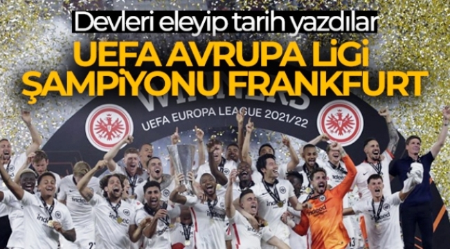 UEFA Avrupa Ligi şampiyonu E. Frankfurt