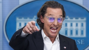 ABD'li oyuncu McConaughey'den Beyaz Saray'da silah kontrolü çağrısı