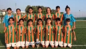 Alanyaspor'un minikleri namağlup şampiyon