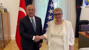 Bakan Çavuşoğlu, Bosna Hersekli mevkidaşı Turkoviç ile görüştü