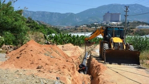 Büyükşehir'den Alanya'da  34 milyonluk alt yapı çalışması