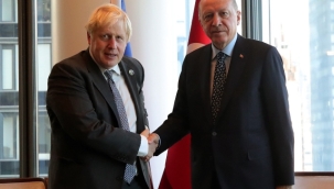 Cumhurbaşkanı Erdoğan, Birleşik Krallık Başbakanı Johnson ile tahıl krizini görüştü