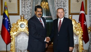 Cumhurbaşkanı Erdoğan, Venezuela Devlet Başkanı Maduro'yu resmi törenle karşıladı