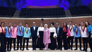 Cumhurbaşkanı Recep Tayyip Erdoğan'ın eşi Emine Erdoğan Başkent Kültür Yolu Festivaline katıldı