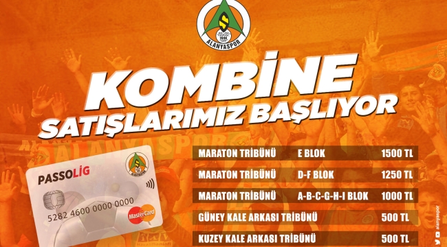 İşte Alanyaspor'un yeni sezon kombine bilet fiyatları