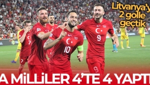 Milliler, 4'te 4 yaptı