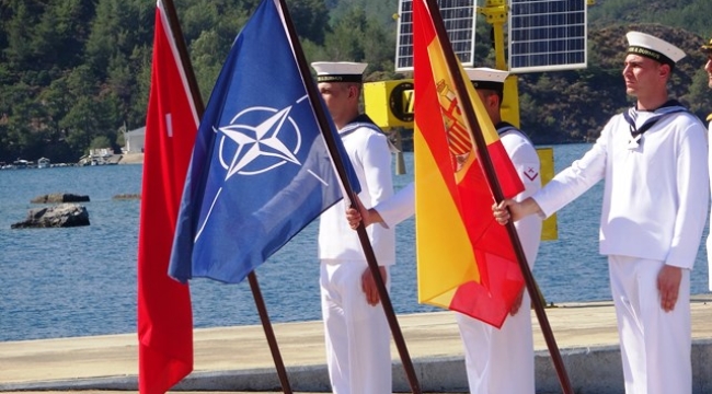 NATO çok yüksek hazırlıklı görev kuvveti grubu komutası İspanya'dan, Türkiye'ye geçti