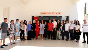 OKURCALAR VE AVSALLAR'DA EL SANATLARI SERGİSİ AÇILDI