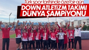 Özel Sporcular Down Atletizm Milli Takımı Dünya Şampiyonu