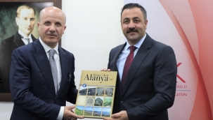 REKTÖR KALAN ISPARTA'DA YÖK BAŞKANI İLE GÖRÜŞTÜ