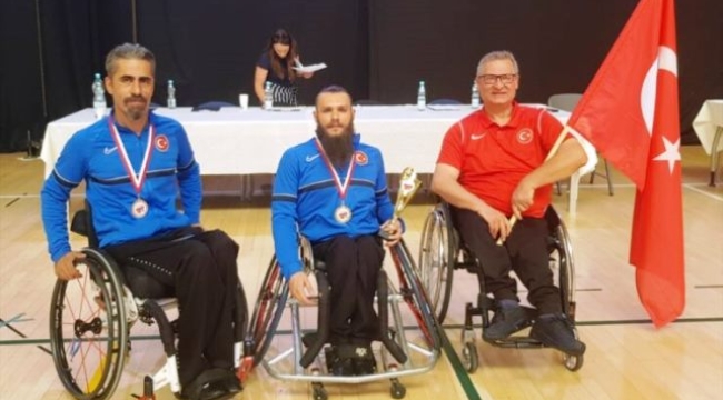 Türkiye Bedensel Engelliler Spor Federasyonu sporcuları, 1 altın ve 1 bronz madalya kazandı