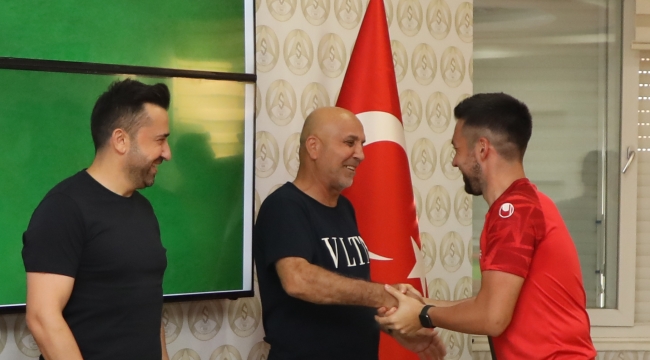 Alanyaspor'da bayramlaşma töreni yapıldı