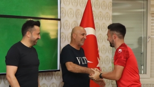 Alanyaspor'da bayramlaşma töreni yapıldı