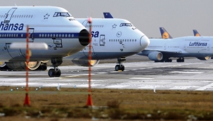 Alman havayolu şirketi Lufthansa binden fazla uçuşu iptal etti