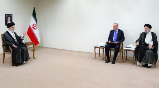 Cumhurbaşkanı Erdoğan, İran Dini Lideri Hamaney ile görüştü