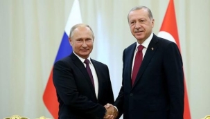 Cumhurbaşkanı Erdoğan, Rusya Devlet Başkanı Putin ile görüştü