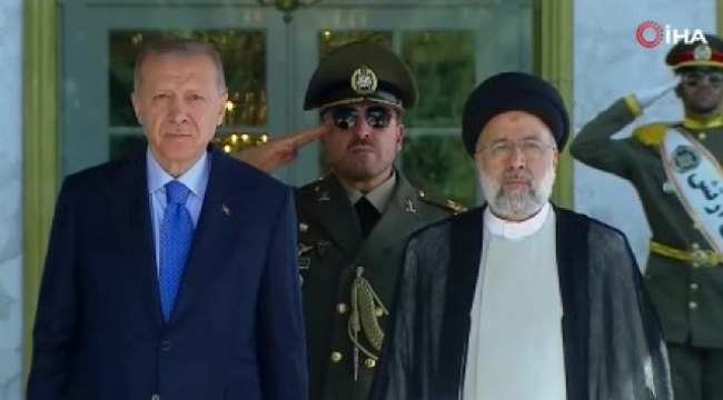 Cumhurbaşkanı Erdoğan Tahran'da
