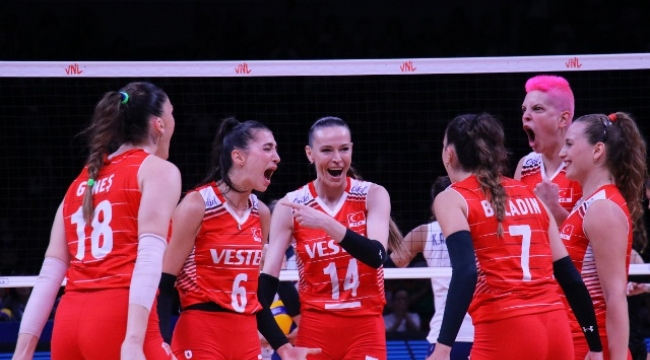 FIVB Kadınlar Milletler Ligi: Türkiye: 3 - Tayland: 1