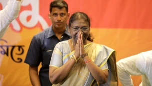 Hindistan'ın 15'inci Cumhurbaşkanı Droupadi Murmu oldu