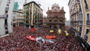 İspanya'da San Fermin Festivali iki yıllık aranın ardından yeniden başladı