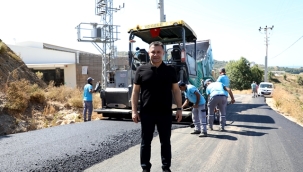 KETENLİK SICAK ASFALTLA BULUŞUYOR