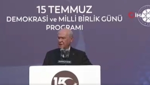 MHP Genel Başkanı Bahçeli: 'Devletin birliği ve bekası her türlü siyasi angajmanın önündedir'