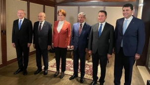 6'lı masada ilk turun son randevusu yarın