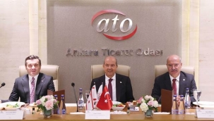 ATO BAŞKANI BARAN: "KKTC'YE YAPILAN HAKSIZLIĞIN ÖNÜNE TİCARETİ GELİŞTİREREK GEÇEBİLİRİZ"