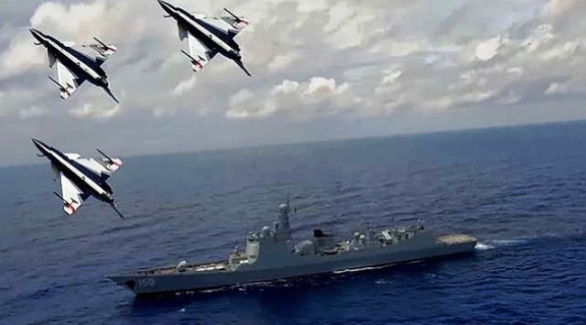 Çin ordusu, Tayvan'a 5 savaş gemisi ve 17 uçak gönderdi