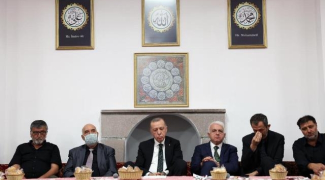Cumhurbaşkanı Erdoğan Muharrem ayı iftarında konuştu