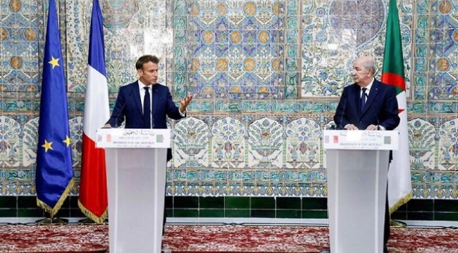 Fransa ve Cezayir 'geri dönüşü olmayan ilerleme' bildirgesi imzaladı