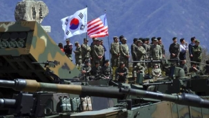 Güney Kore ve ABD son yılların en büyük askeri tatbikatına başladı