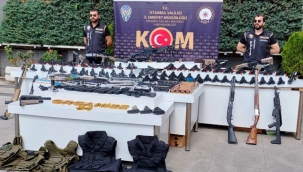 İstanbul'da suç örgütlerine silah temin eden kişilere operasyon