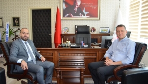 KAYMAKAM ÜRKMEZER'DEN BAŞHEKİM KARAHAN'A İADE-İ ZİYARET