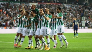 Konyaspor, Fenerbahçe'yi tek golle yıktı